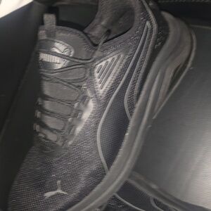 Puma Black Sneakers Bouncy and Stylish 10.5 1Timeworn 4 For Allblackshoes work
